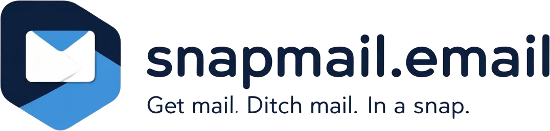 SnapMail - Get Mail. Ditch Mail. In a Snap.